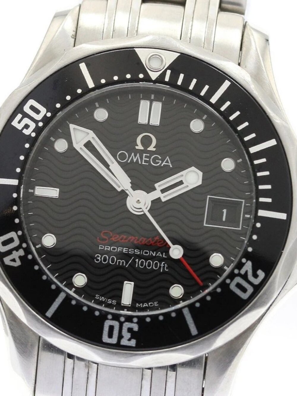 OMEGA Seamaster300 212.30.28.61.01.001 black Dial Quartz Ladies Watch_901154